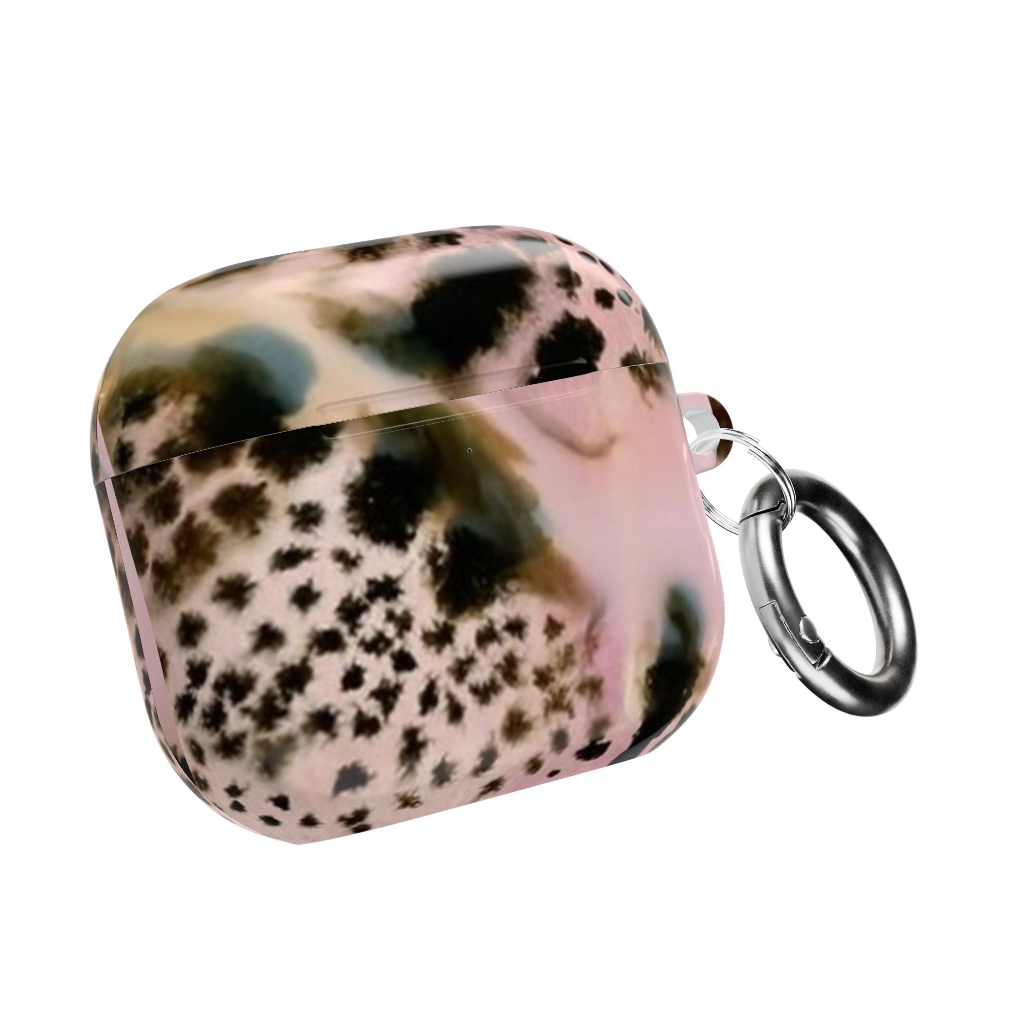 PINK CHEETAH ANIMAL PRINT AIRPOD CASE