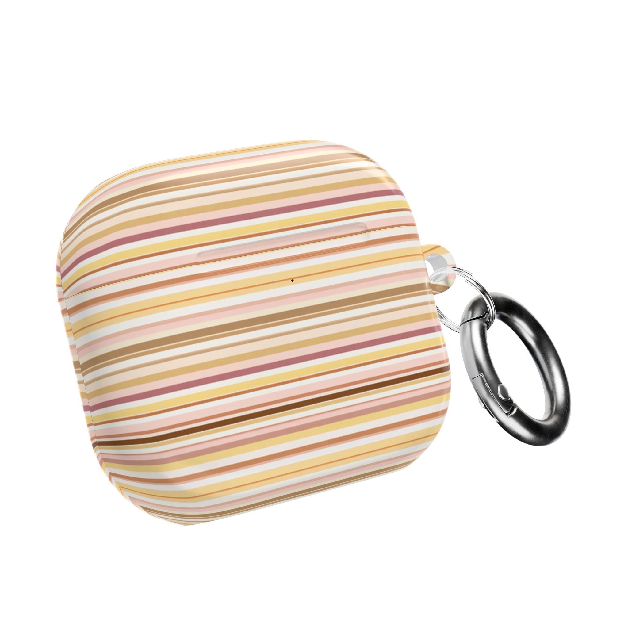 MINIMALIST YELLOW STRIPES AIRPOD CASE