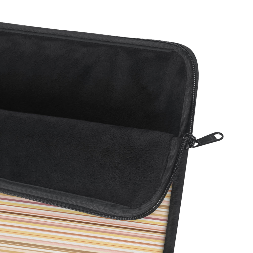 MINIMALIST YELLOW STRIPES KINDLE IPAD & LAPTOP SLEEVE