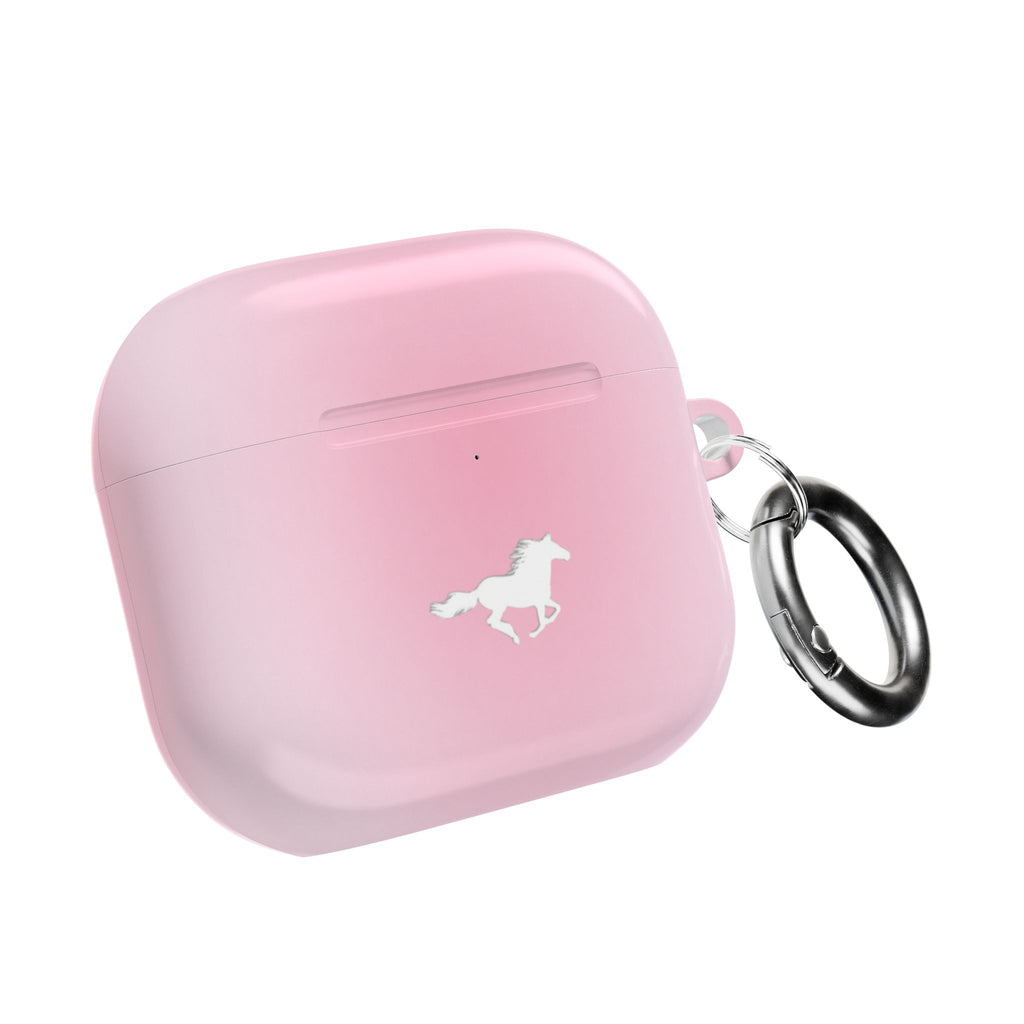 PINK AURA WESTERN HORSE AIRPOD CASE