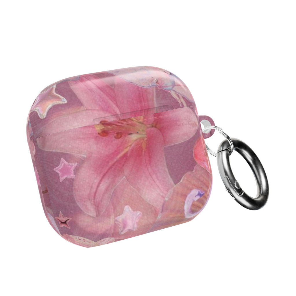 LILY WHIMSY FLOWER AIRPOD CASE