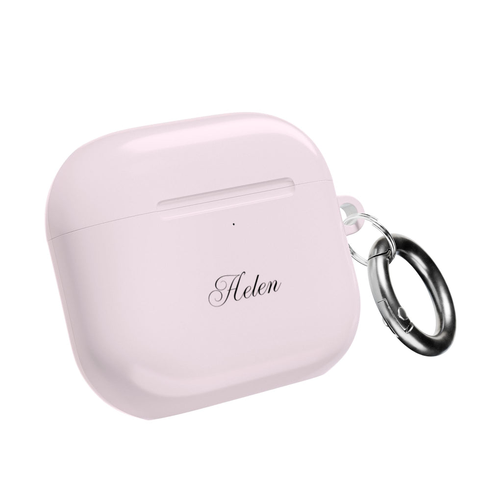 PERSONALIZED NAME CUSTOM BABY PINK AIRPOD CASE