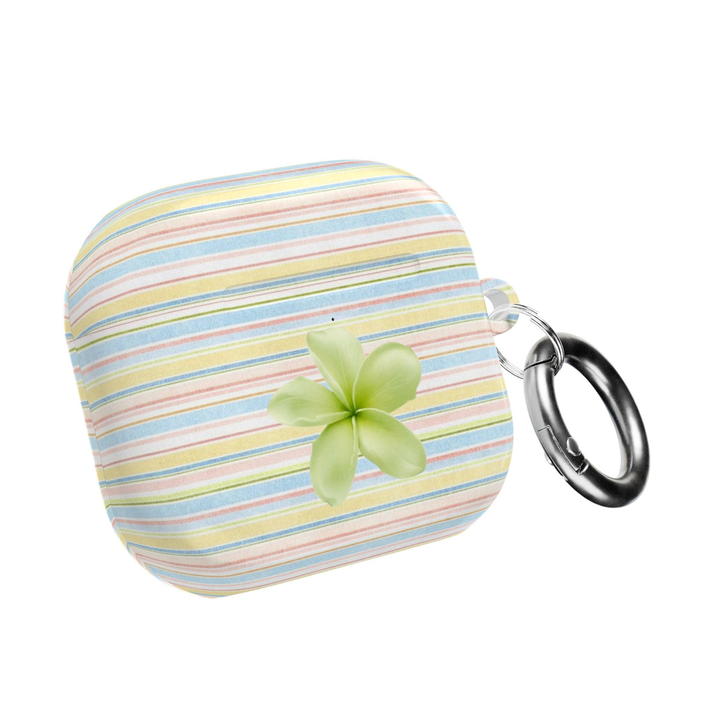 SUNWASHED STRIPES HIBISCUS AIRPOD CASE
