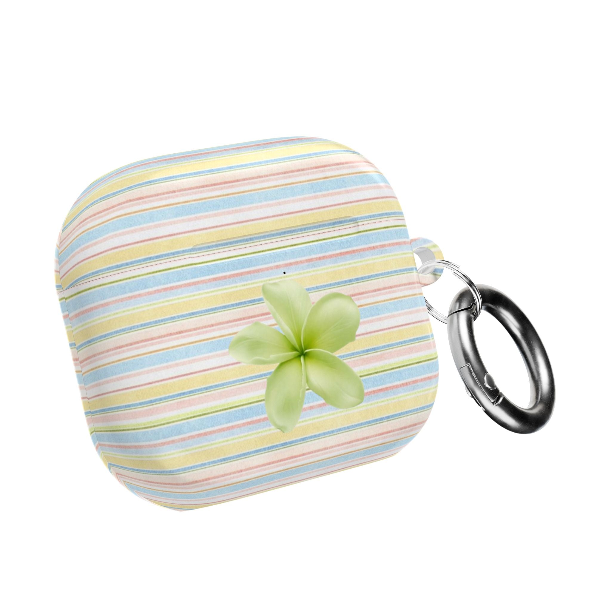 SUNWASHED STRIPES HIBISCUS AIRPOD CASE