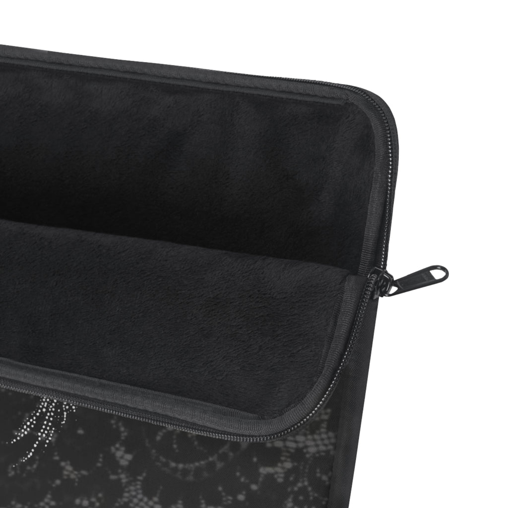 BLACK LACE ANGEL WINGS KINDLE IPAD & LAPTOP SLEEVE