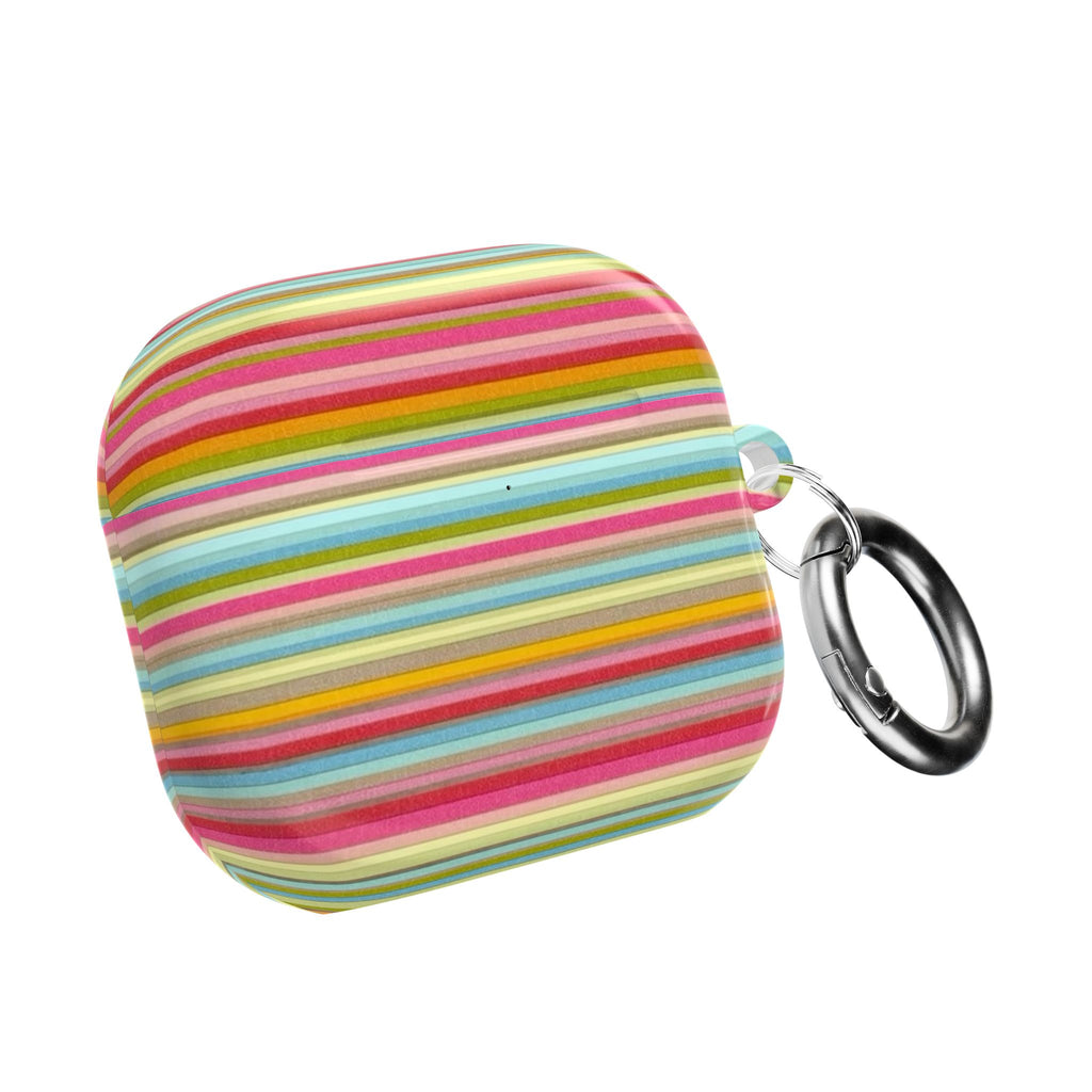 JET SET STRIPES AIRPOD CASE