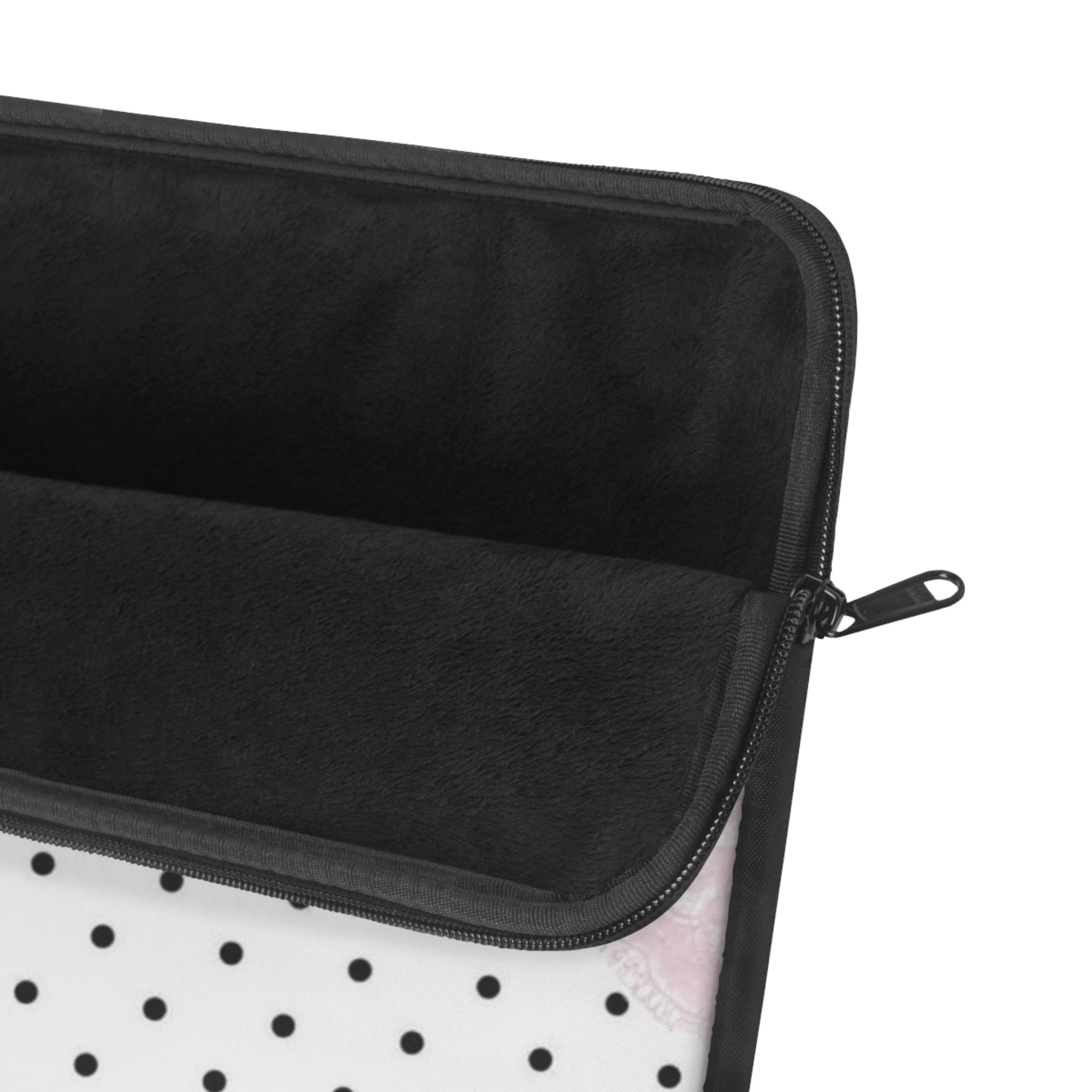 COQUETTE POLKA DOTS PINK LACE KINDLE IPAD & LAPTOP SLEEVE