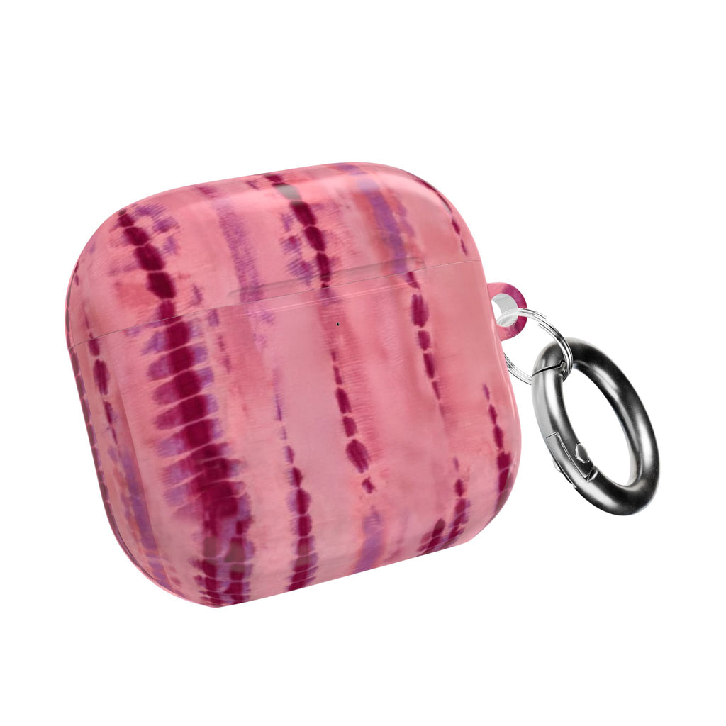 PLUM TIE-DYE AIRPOD CASE