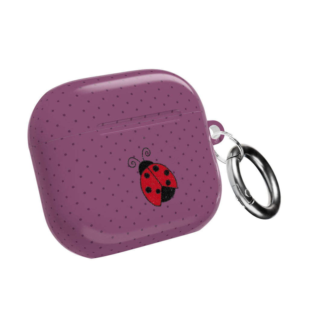 MAUVETTE LADYBUG POLKA DOTS AIRPOD CASE