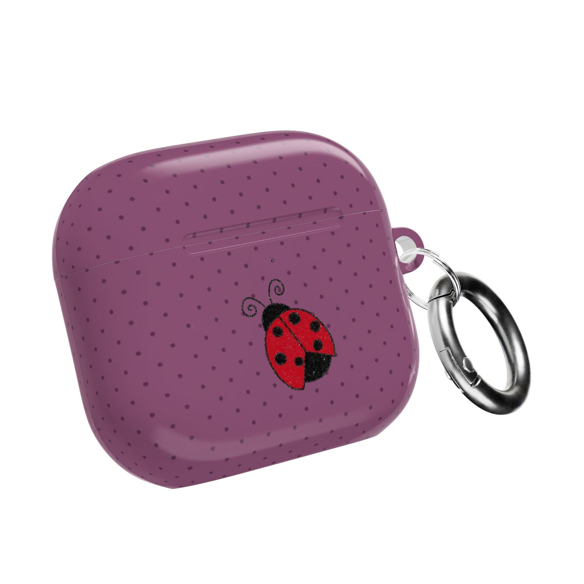 MAUVETTE LADYBUG POLKA DOTS AIRPOD CASE