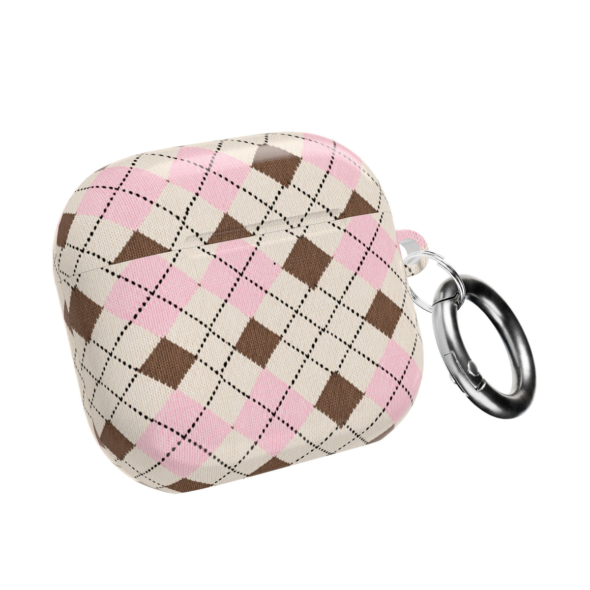 BLUSHWOOD ARGYLE AIRPOD CASE