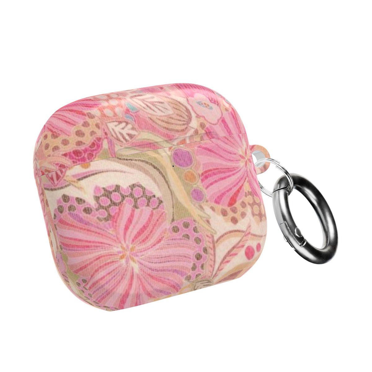 ROSEY REVERIE PINK FLORAL WHIMSY AIRPOD CASE