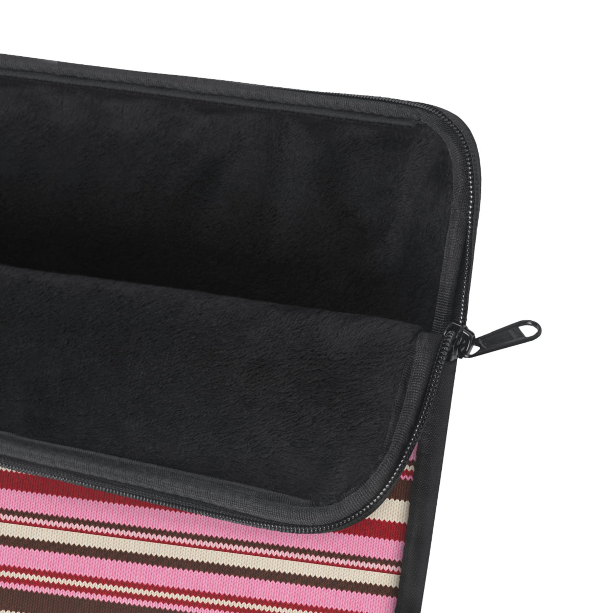 CHERRY TRUFFLE STRIPES KINDLE IPAD & LAPTOP SLEEVE