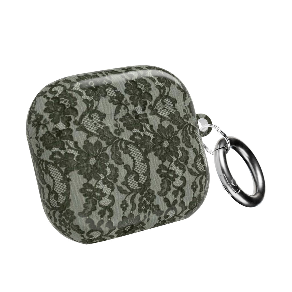FORREST GREEN LACE AIRPOD CASE
