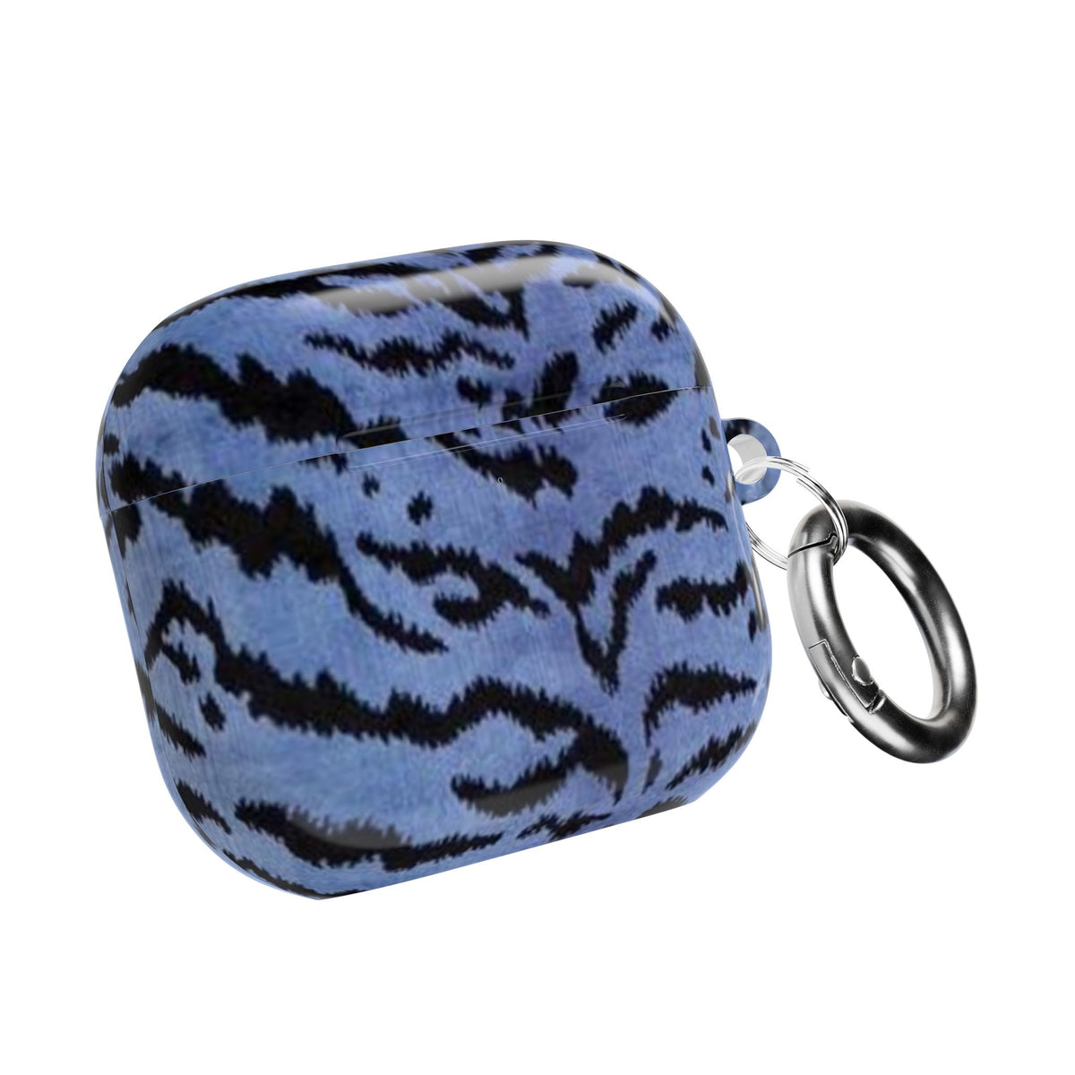 GLACIER BLUE ZEBRA AIRPOD CASE