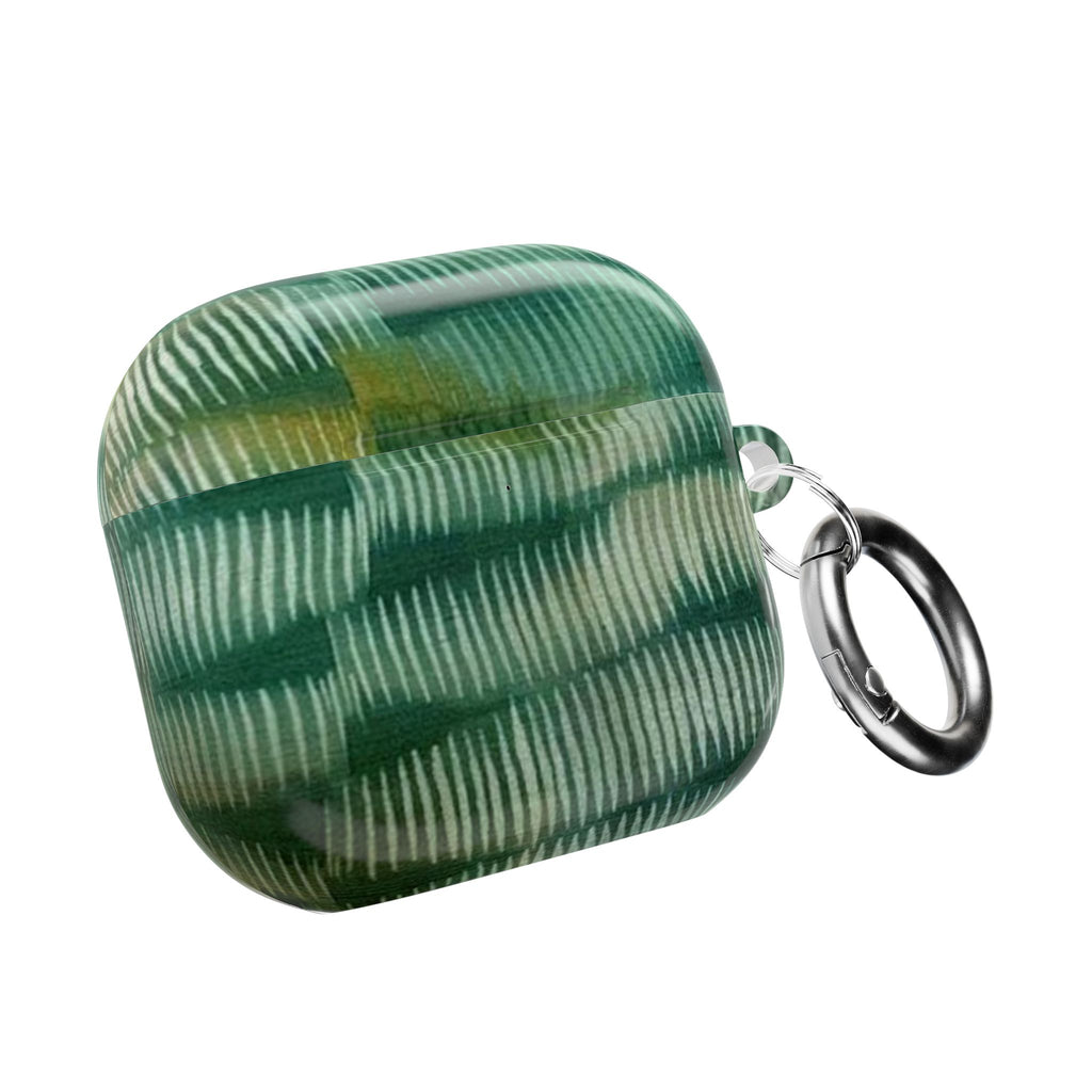 WOODLAND GREEN AIRPOD CASE