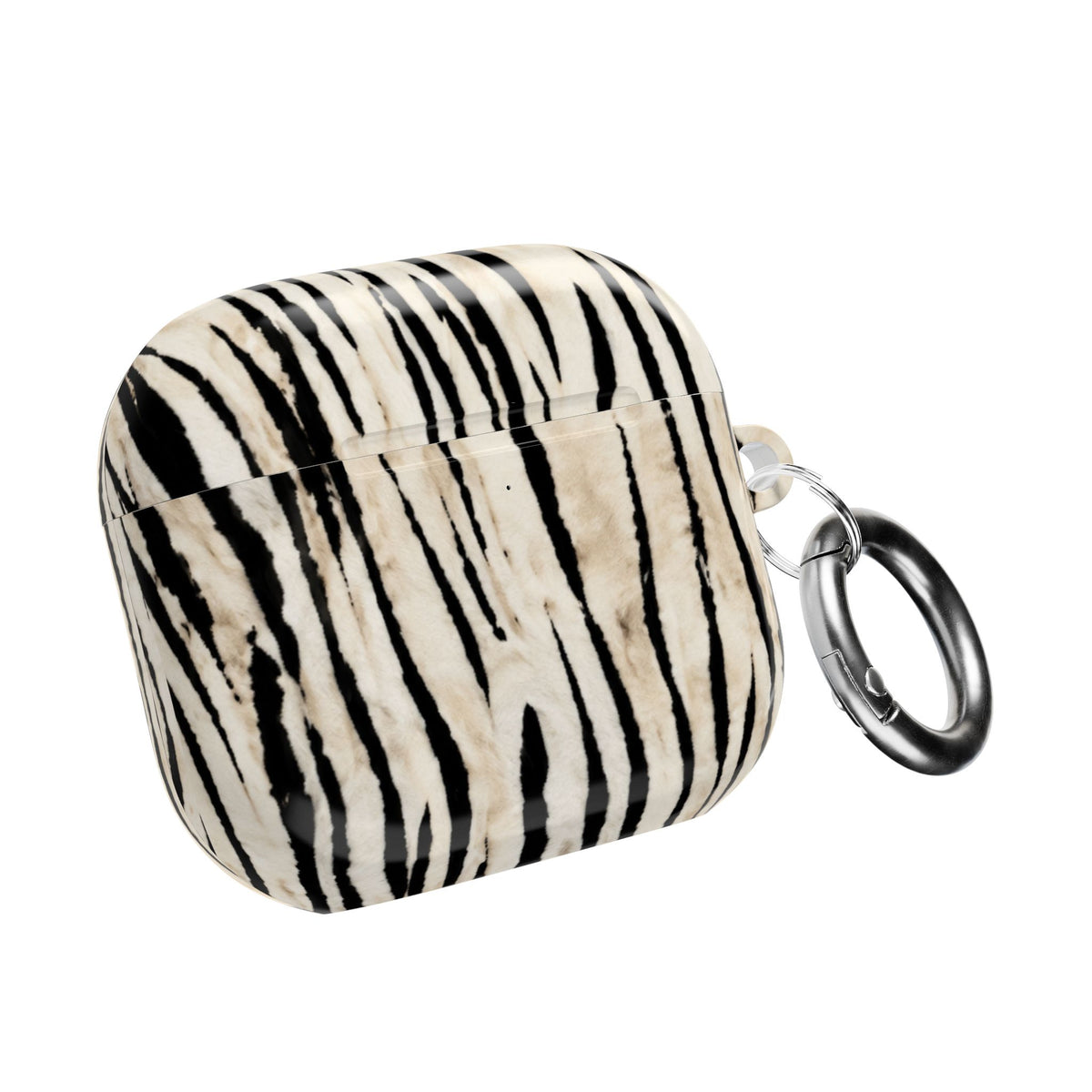 VANILLA ZEBRA AIRPOD CASE