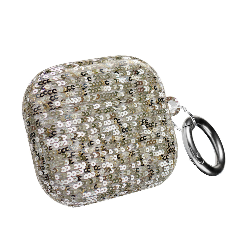 GOLD SEQUINS AIRPOD CASE