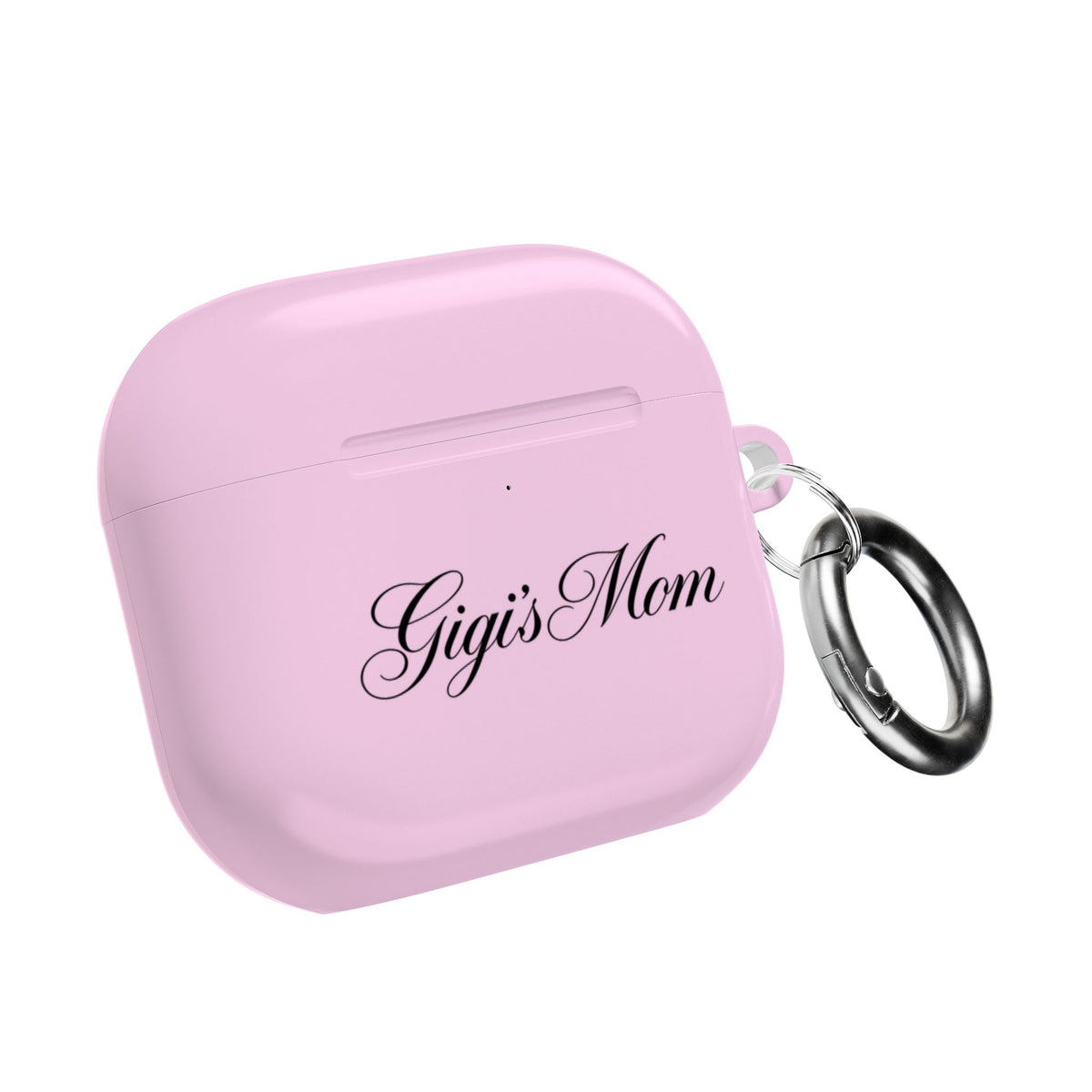 PERSONALIZED PINK CLASSIC CUSTOM MOM NAME AIRPOD CASE