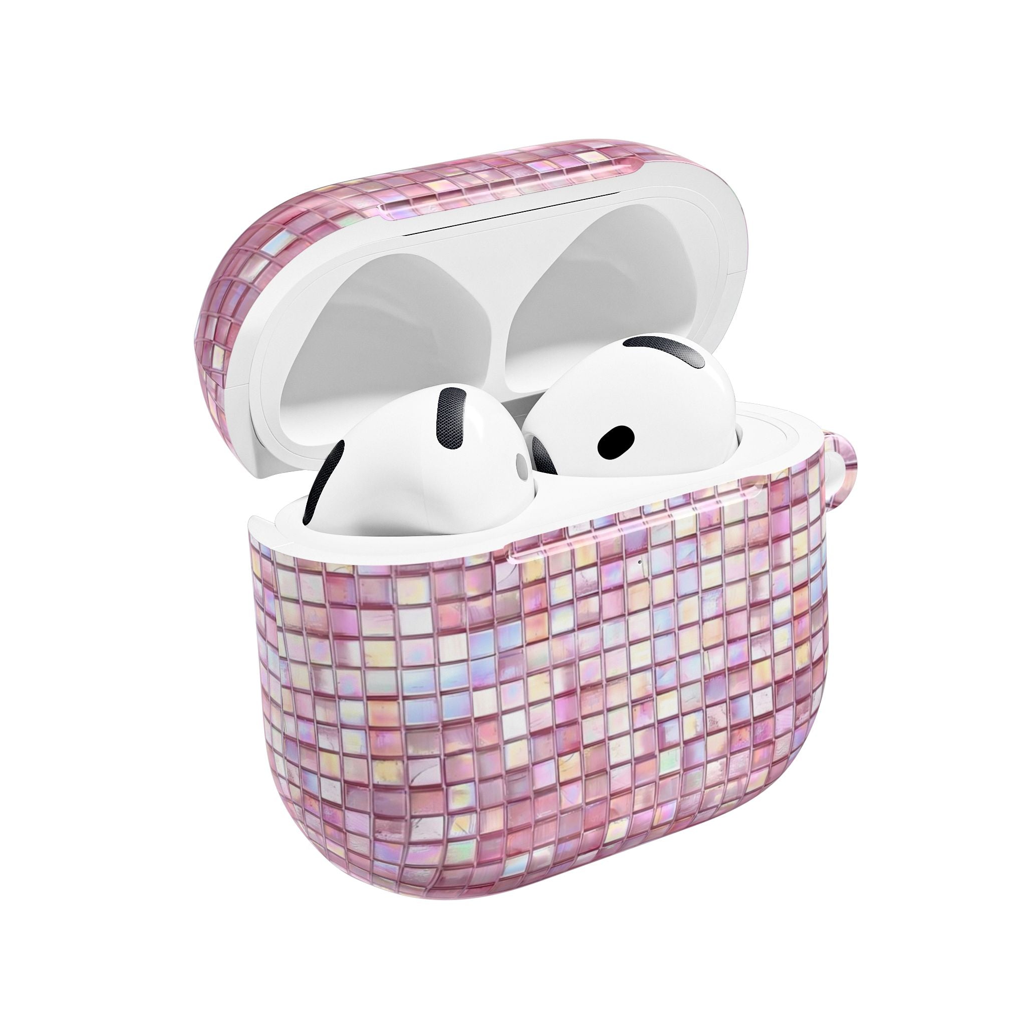 PINK MOSAIC AIRPOD CASE