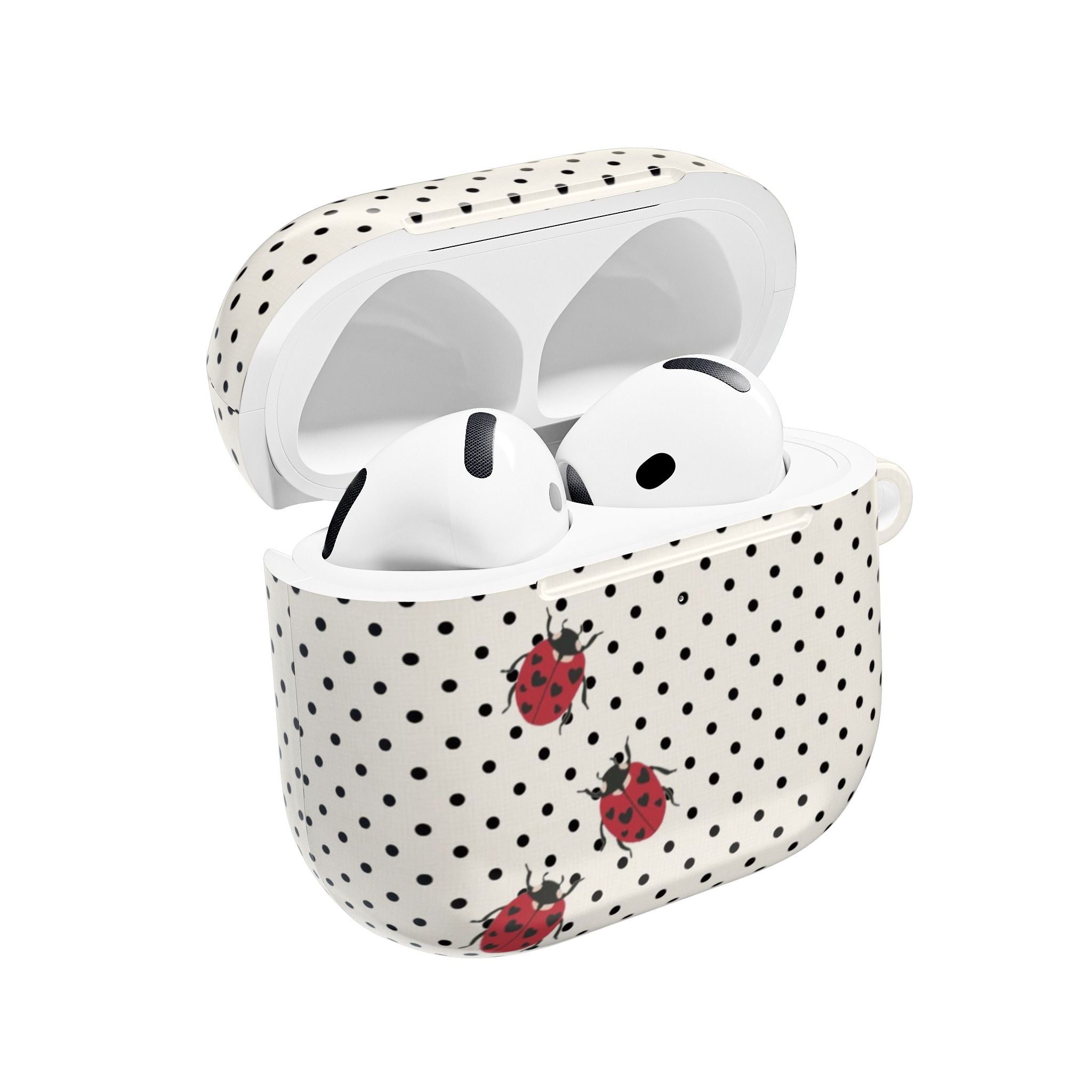 POLKA DOTS LADYBUGS COQUETTE AIRPOD CASE