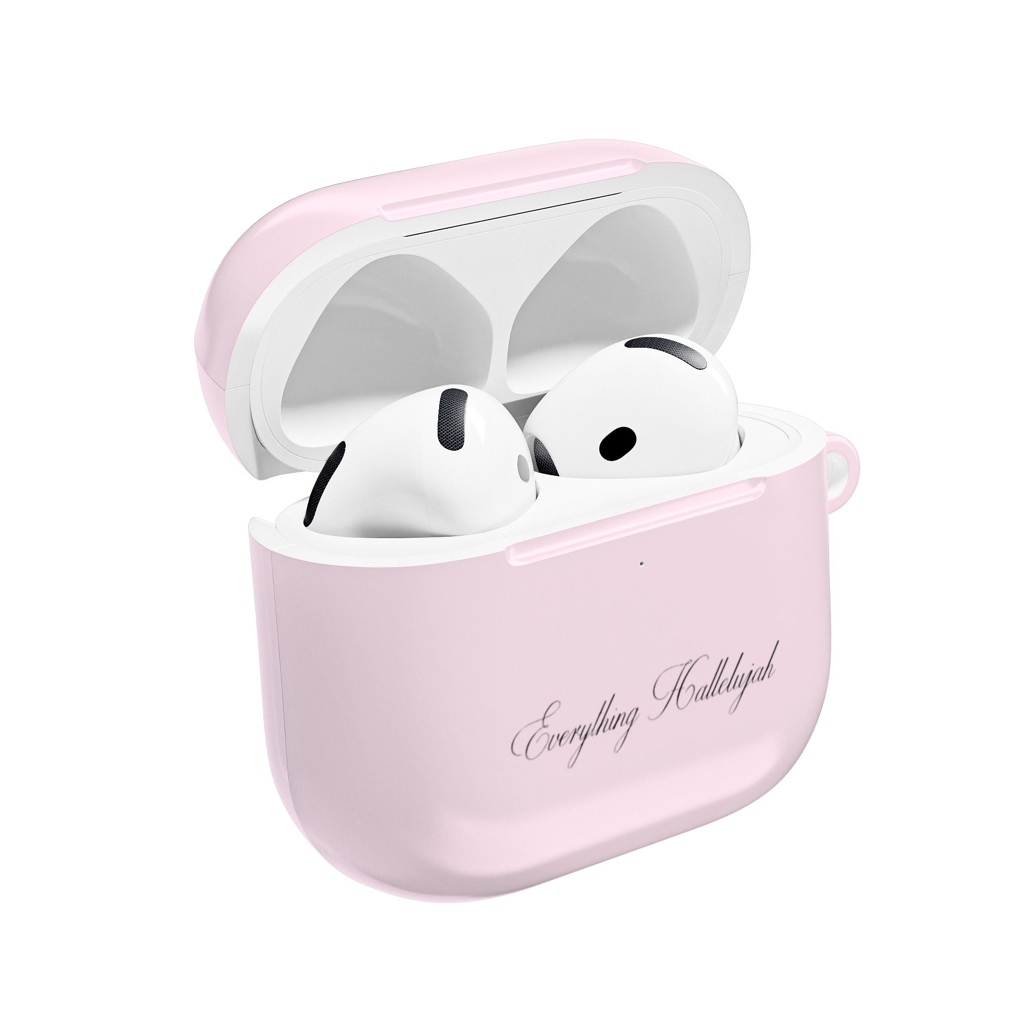 PINK EVERYTHING HALLELUJAH AIRPOD CASE