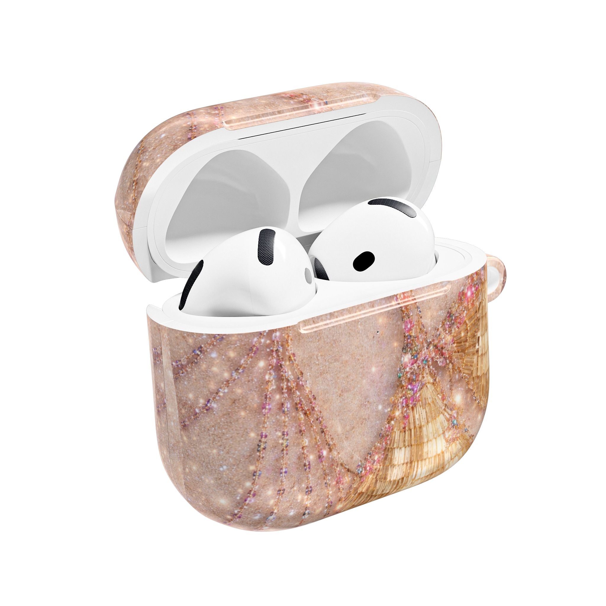 SEQUIN ANGEL WING AIRPOD CASE