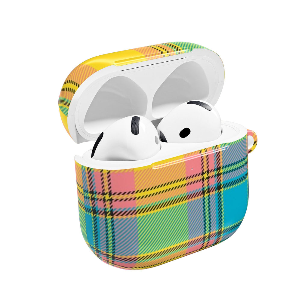 KENSINGTON PLAID STRIPES AIRPOD CASE