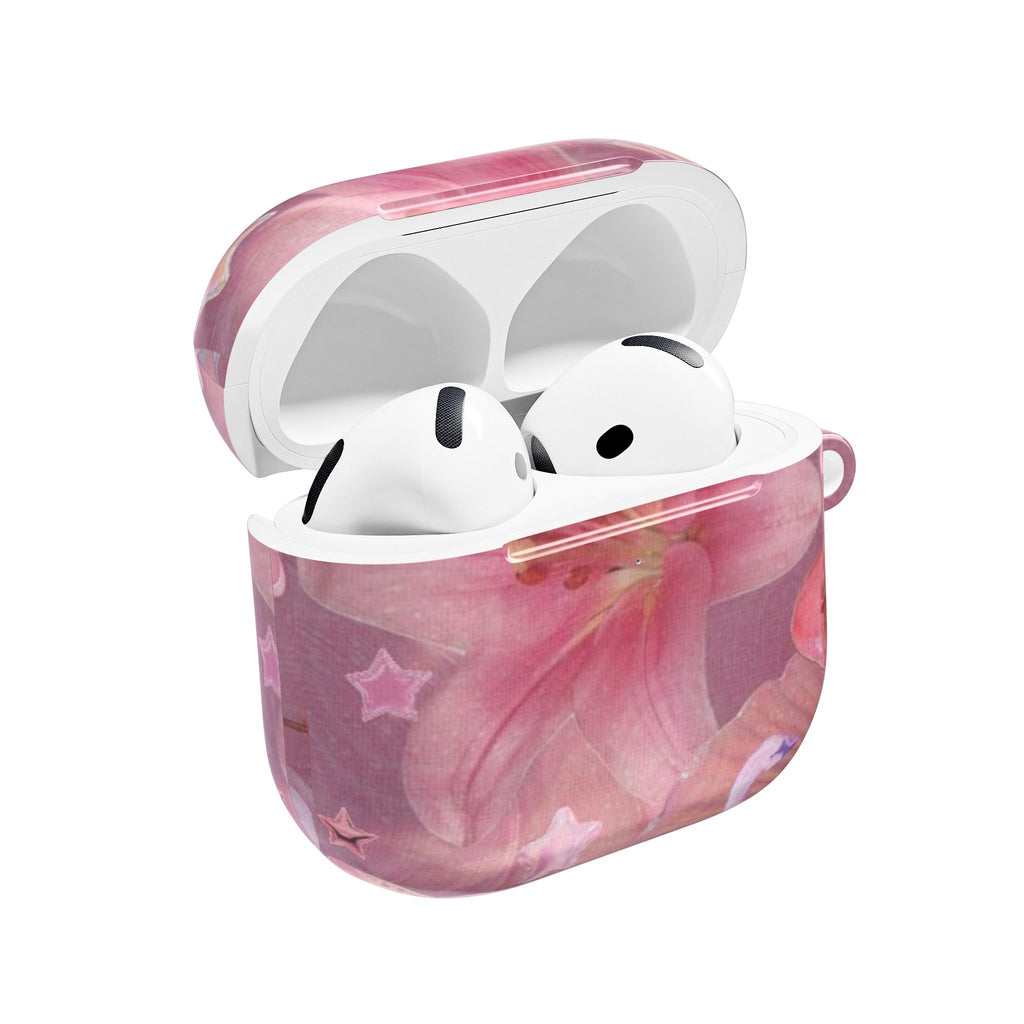 LILY WHIMSY FLOWER AIRPOD CASE