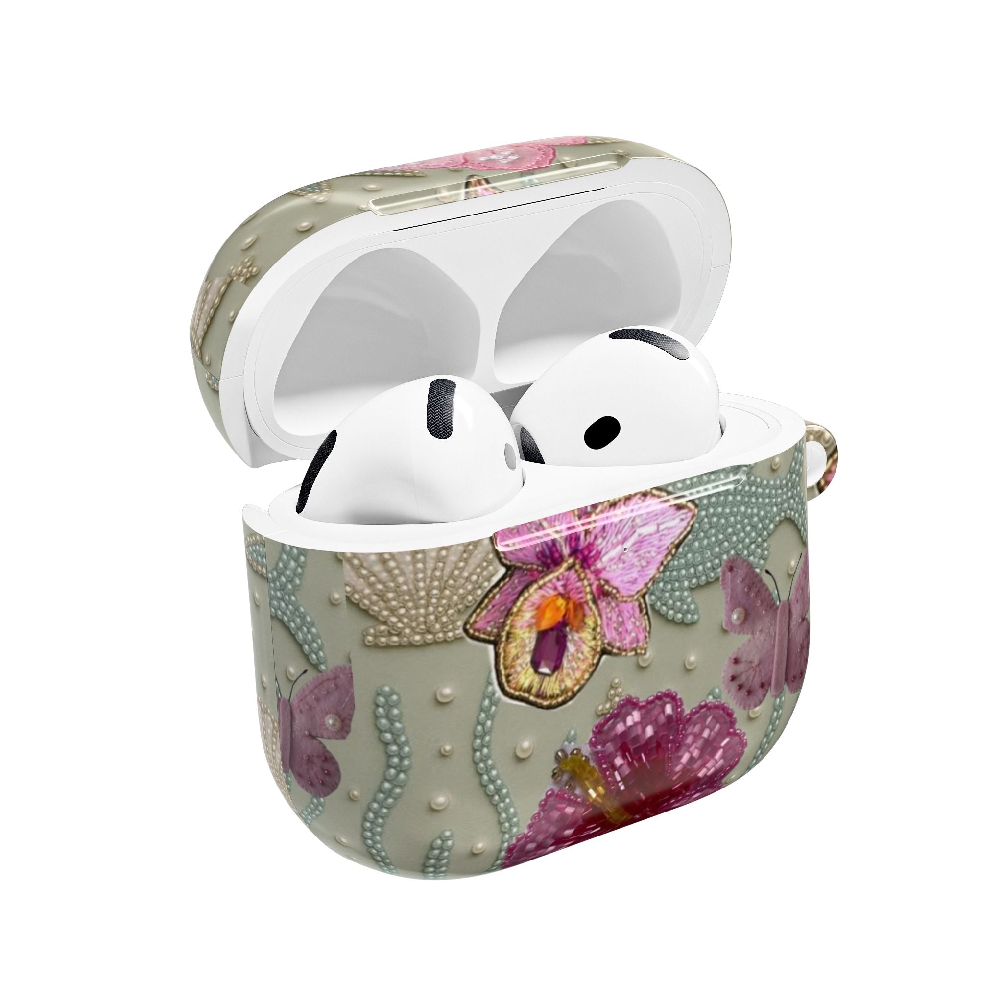 SAGE PRISM FLORAL AIRPOD CASE