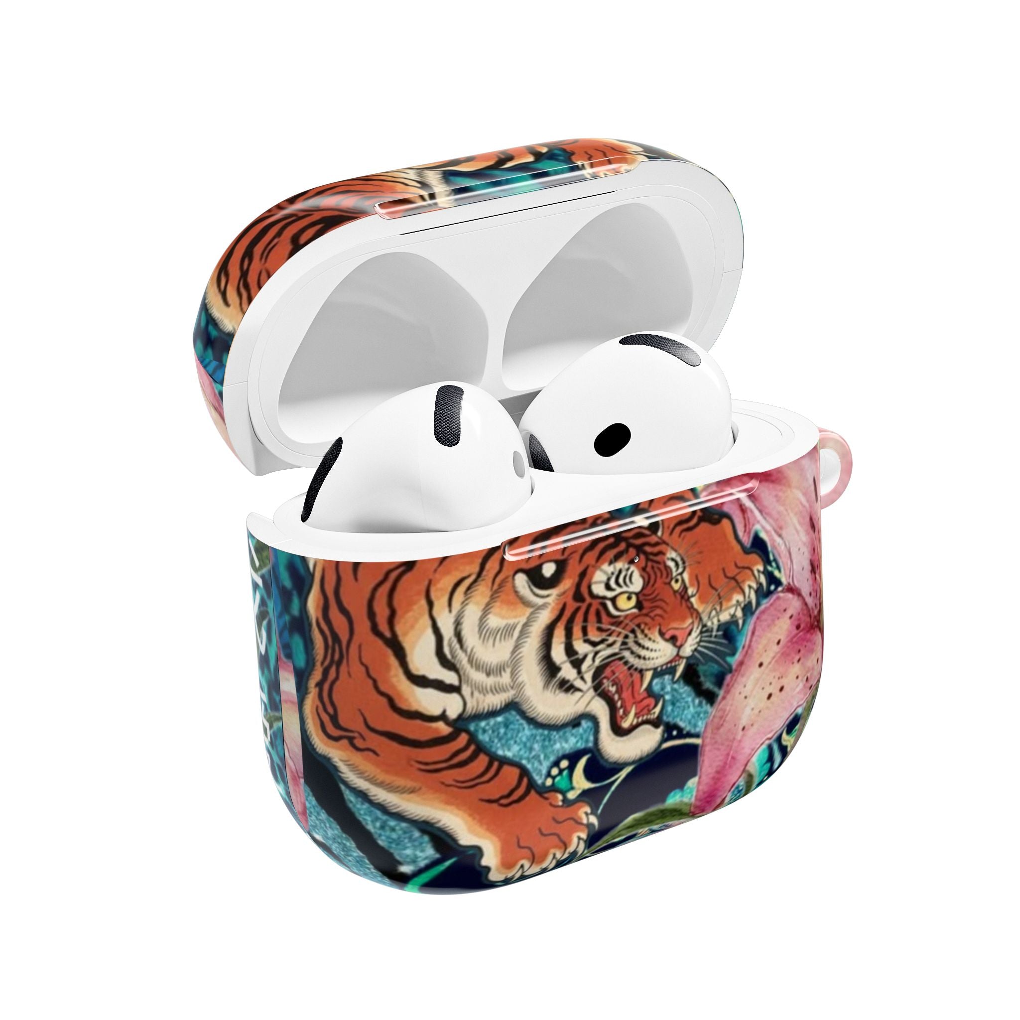 NAVY REVERIE TIGER AIRPOD CASE