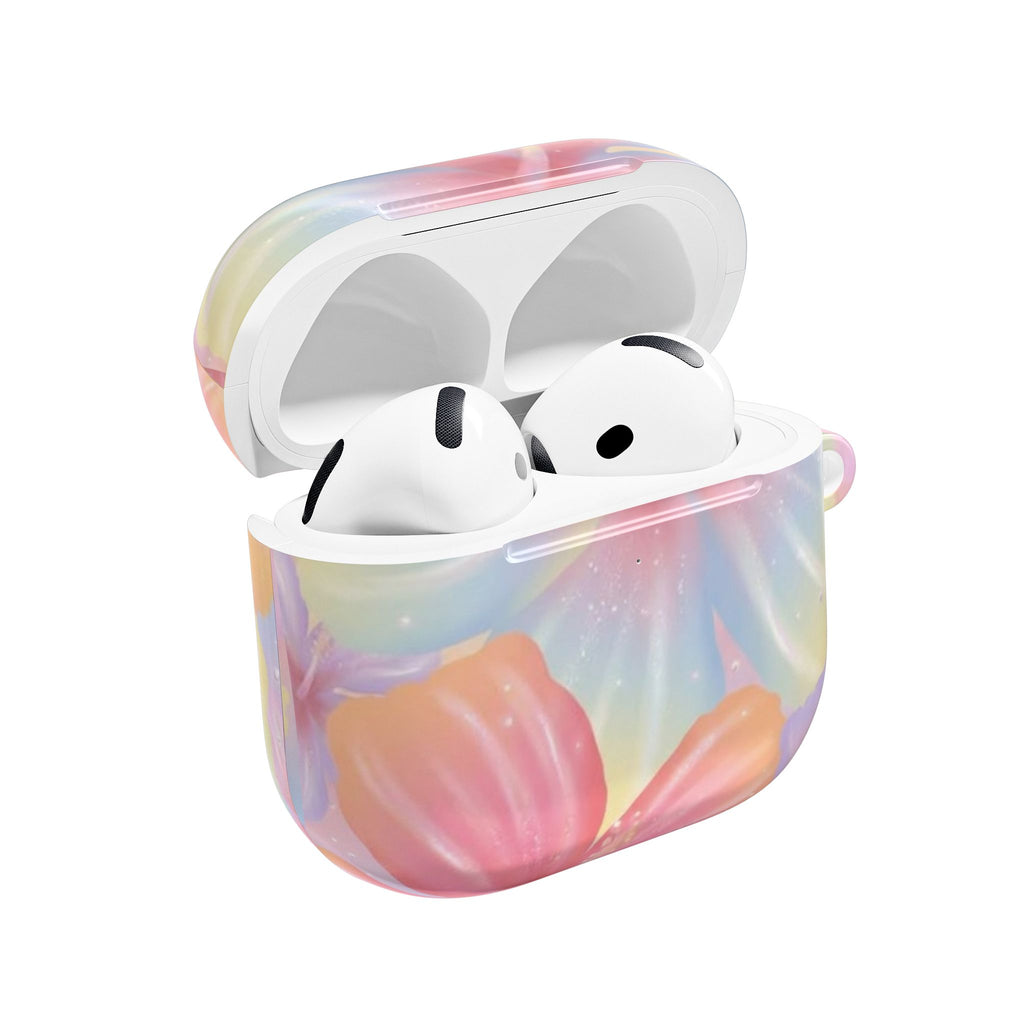 RAINBOW HIBISCUS AIRPOD CASE