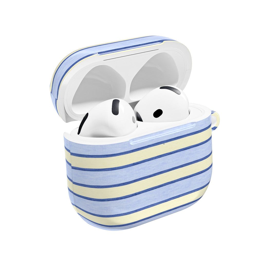 NEWPORT BEACH STRIPES AIRPOD CASE