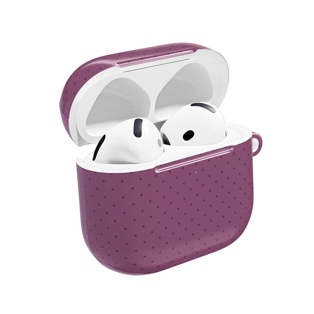 MAUVETTE POLKA DOTS AIRPOD CASE
