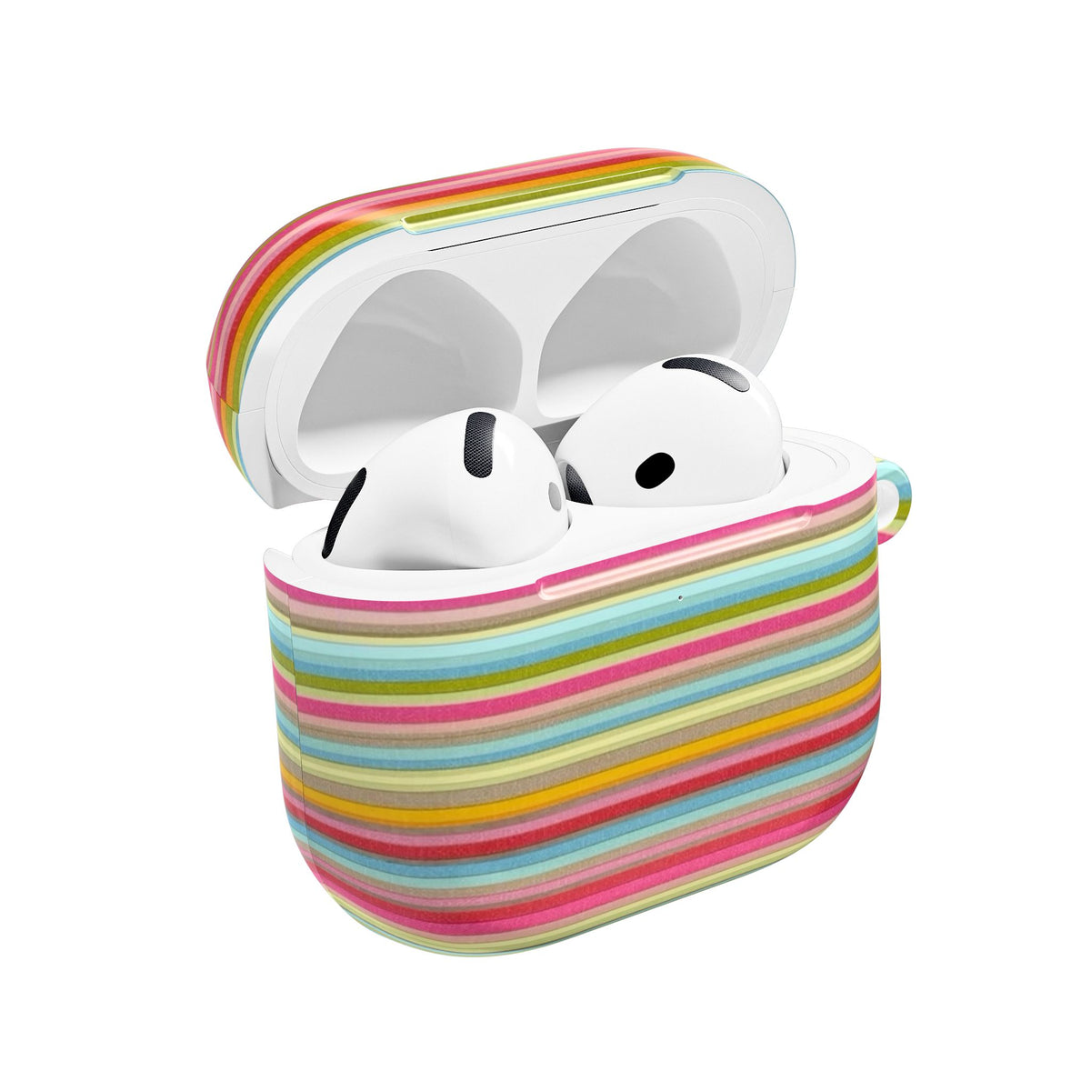 JET SET STRIPES AIRPOD CASE