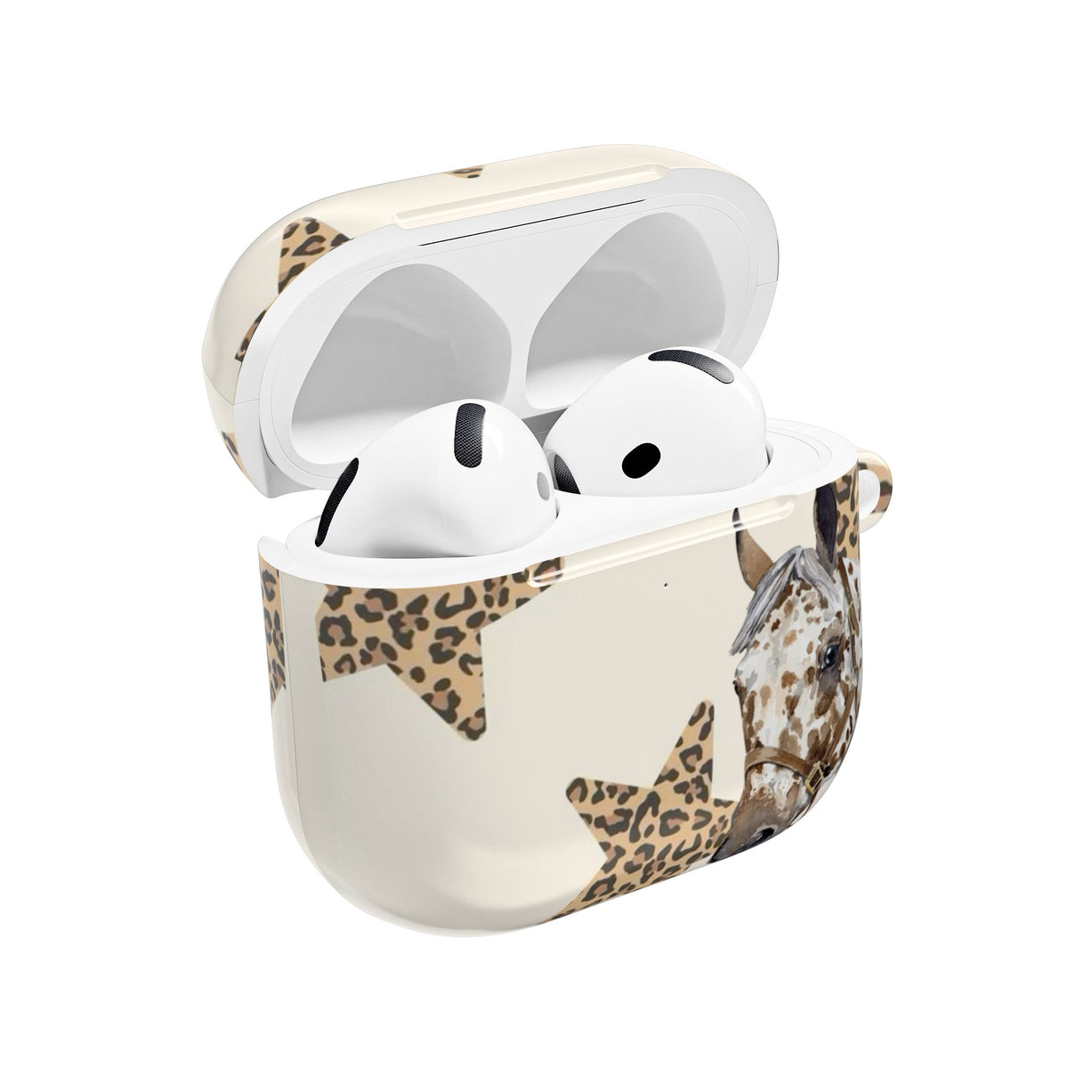 LEOPARD STARS HORSE AIRPOD CASE