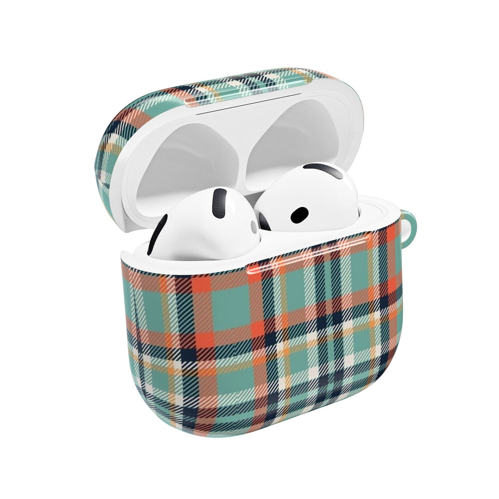 POCOMO PLAID AIRPOD CASE