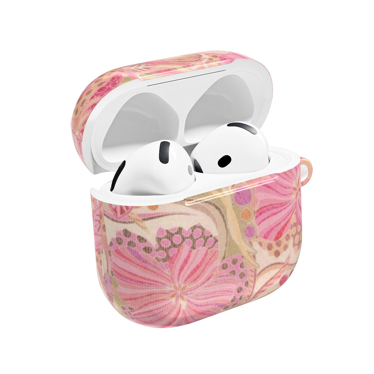 ROSEY REVERIE PINK FLORAL WHIMSY AIRPOD CASE