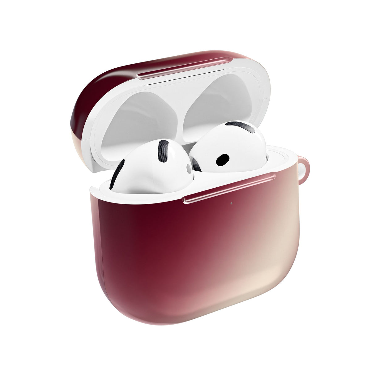 BURGUNDY SUNBEAM AIRPOD CASE