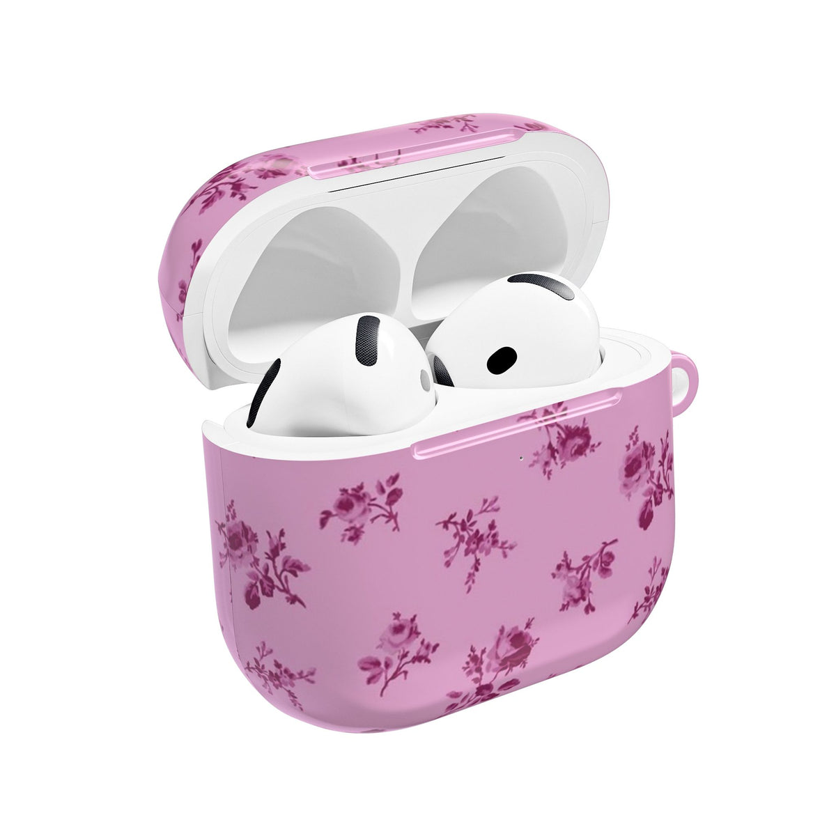 BERRY ROSETTE AIRPOD CASE
