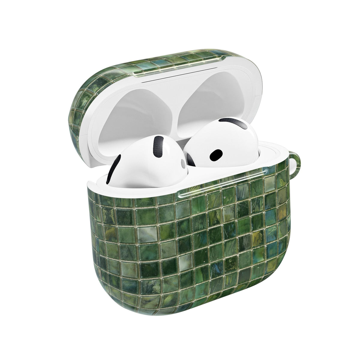 FORREST GREEN MOSAIC AIRPOD CASE