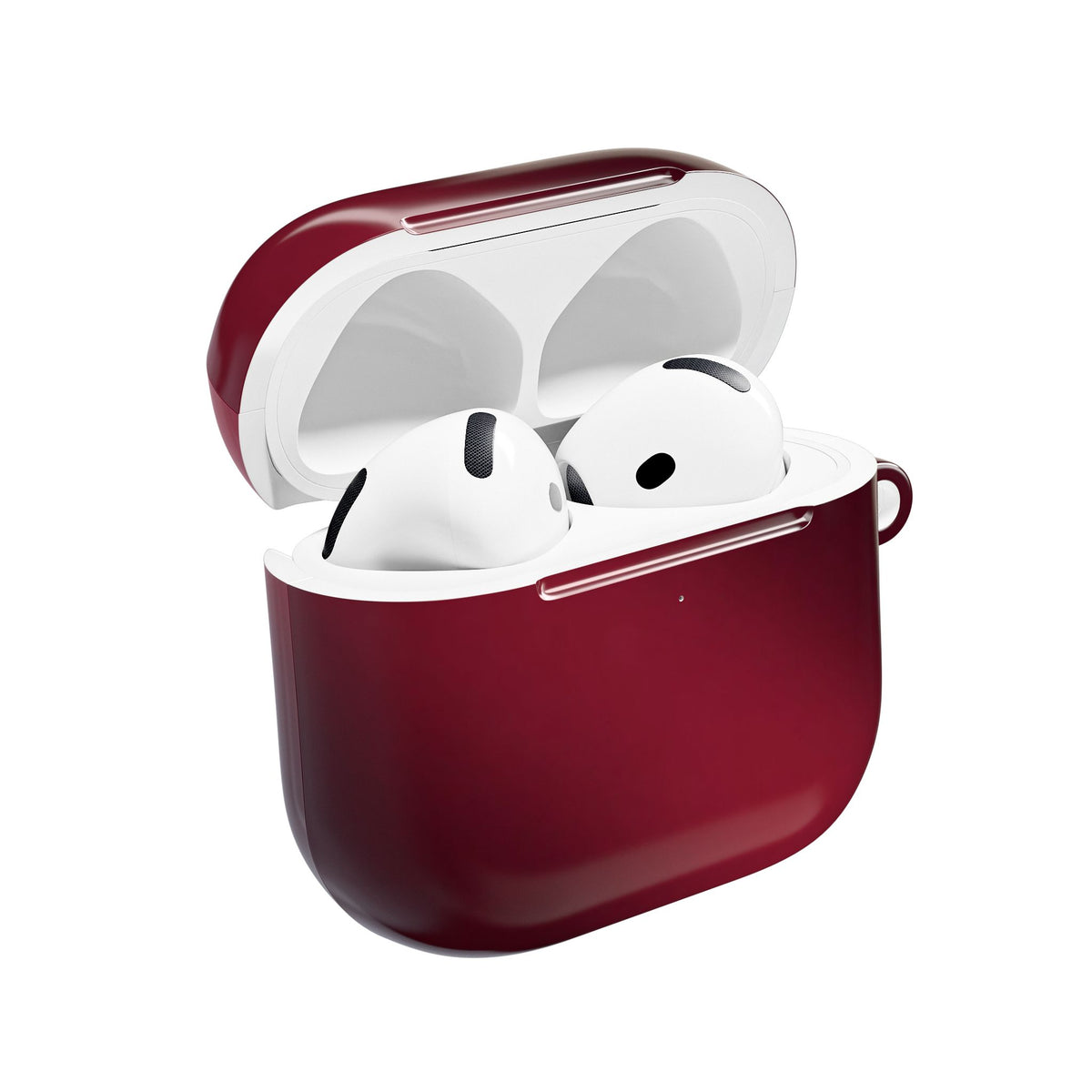 BURGUNDY CHERRY SHINE AIRPOD CASE
