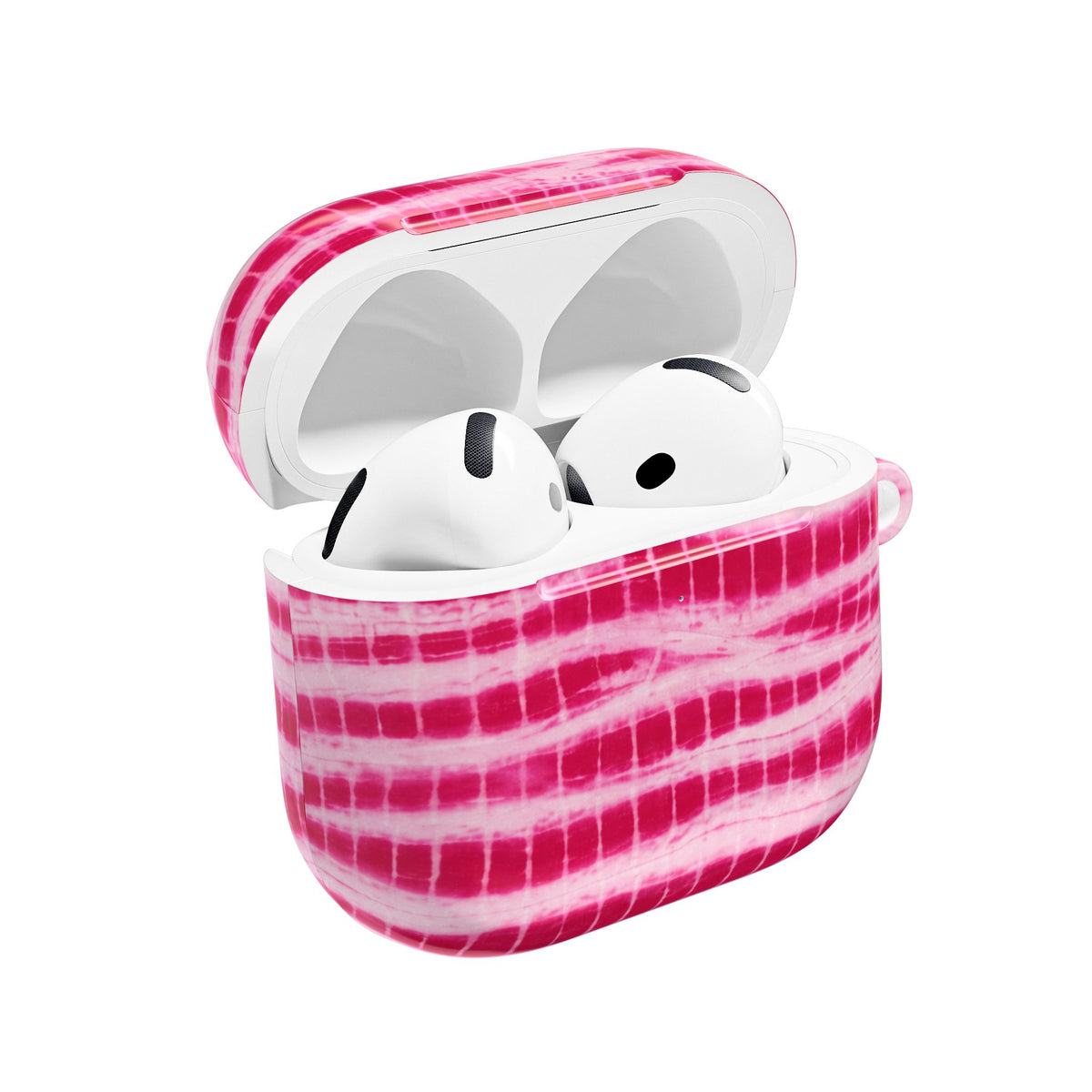 BURGUNDY PINK COASTAL WASH AIRPOD CASE
