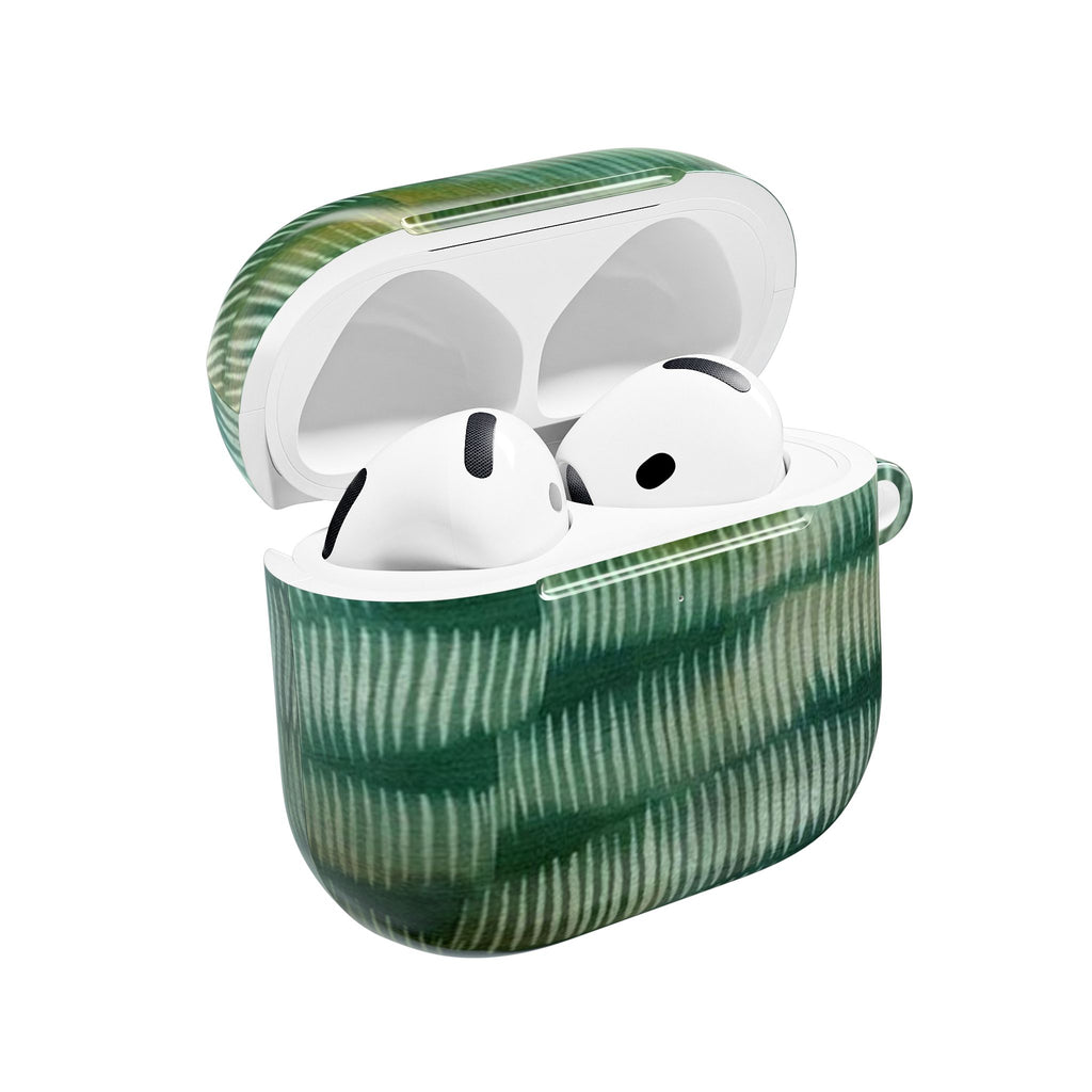 WOODLAND GREEN AIRPOD CASE
