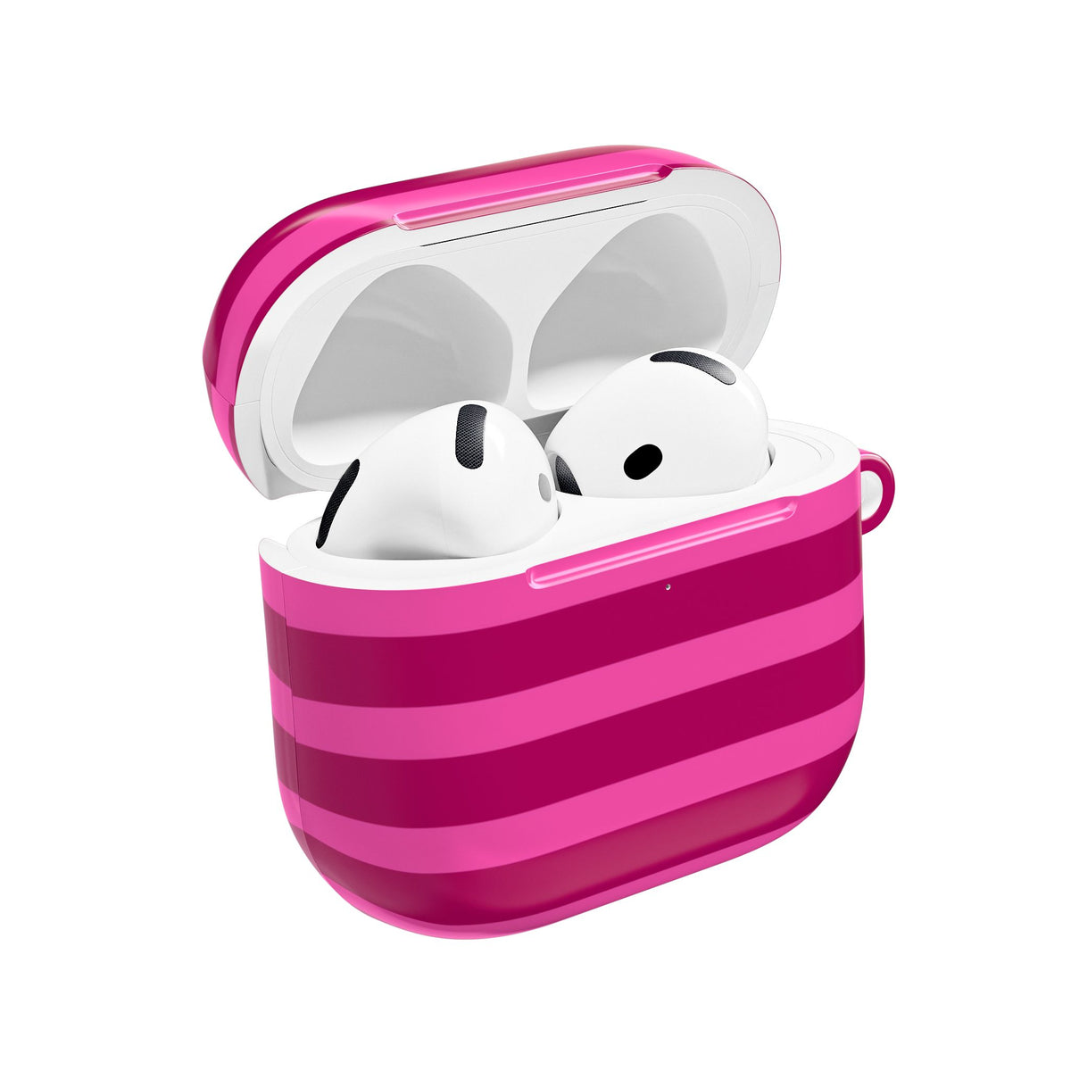 PINK PUNCH STRIPES AIRPOD CASE