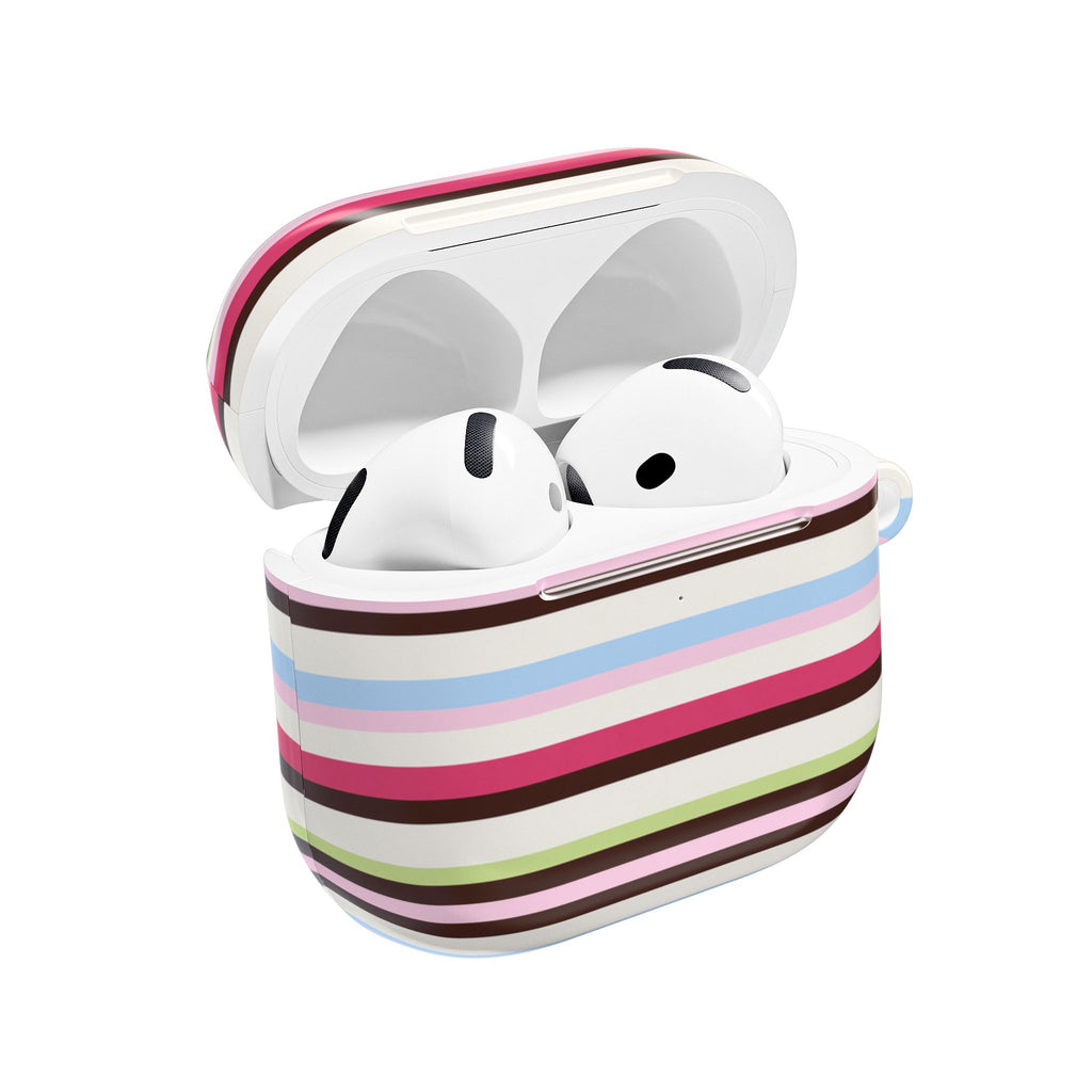 SUGAR & SPICE STRIPES AIRPOD CASE
