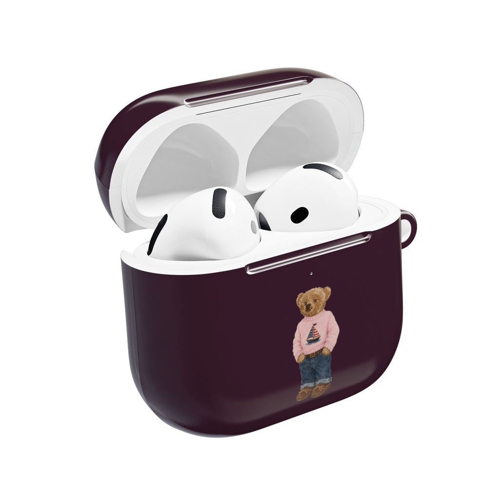 MULBERRY SAILOR TEDDY BEAR AIRPOD CASE