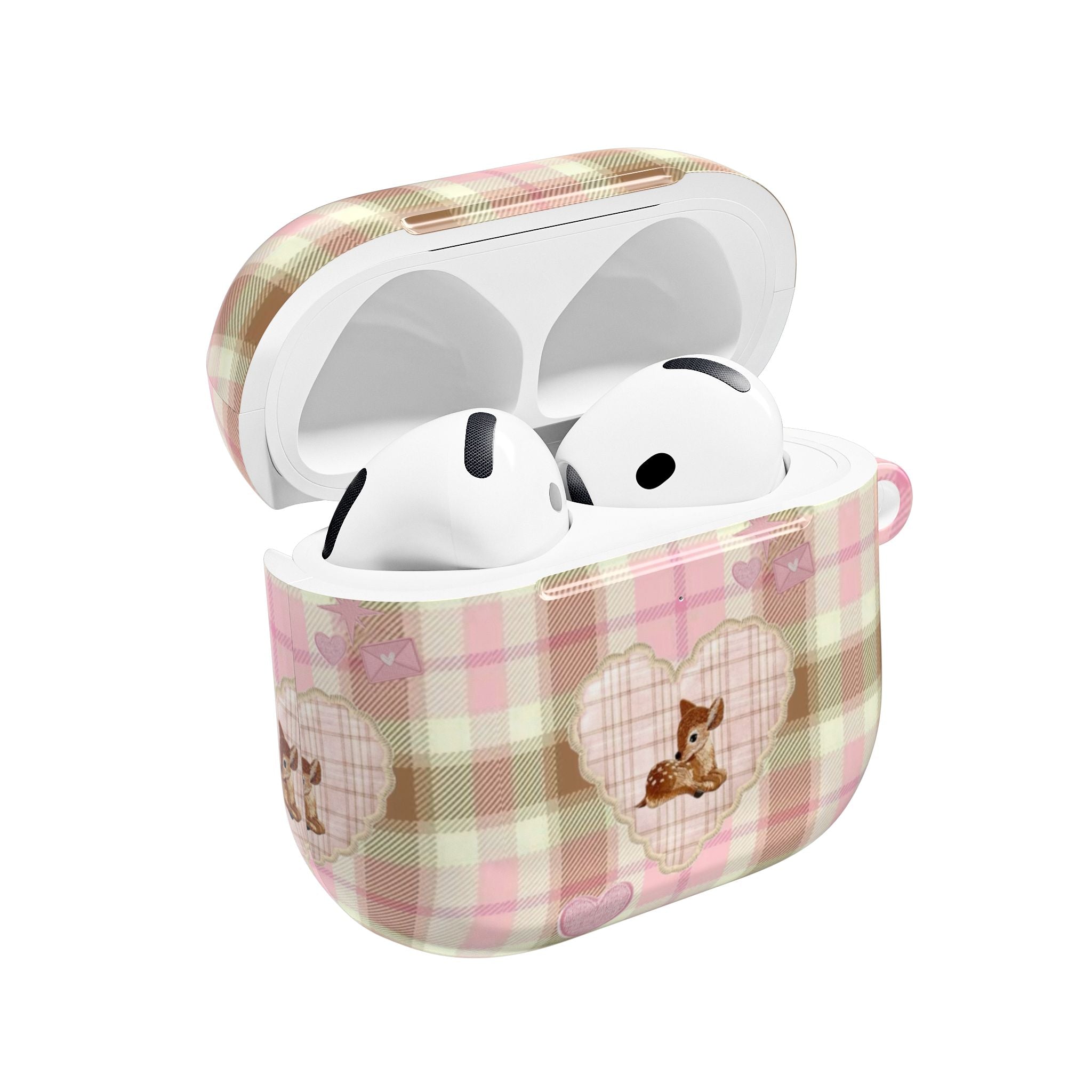 PLAID DEER AIRPOD CASE