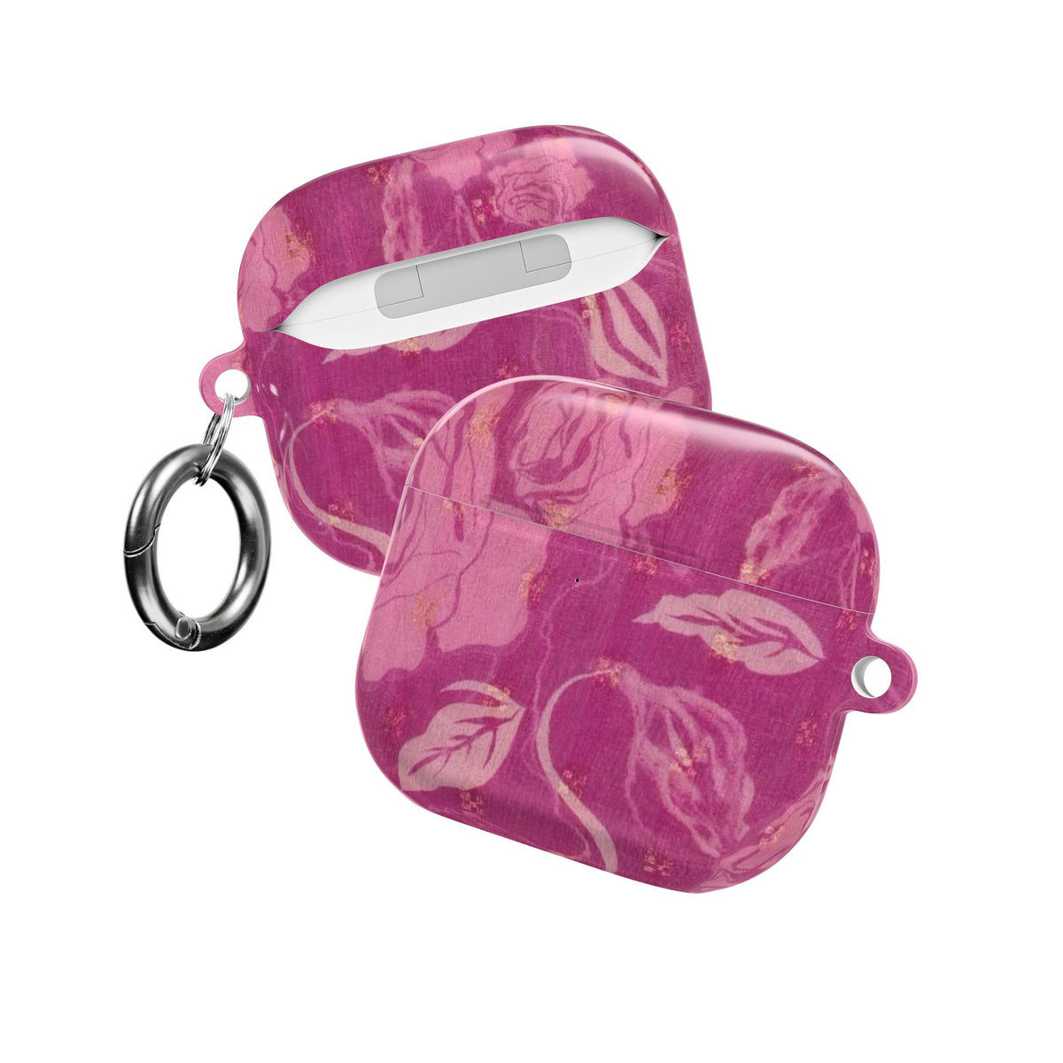 PINK ROSEBUD AIRPOD CASE