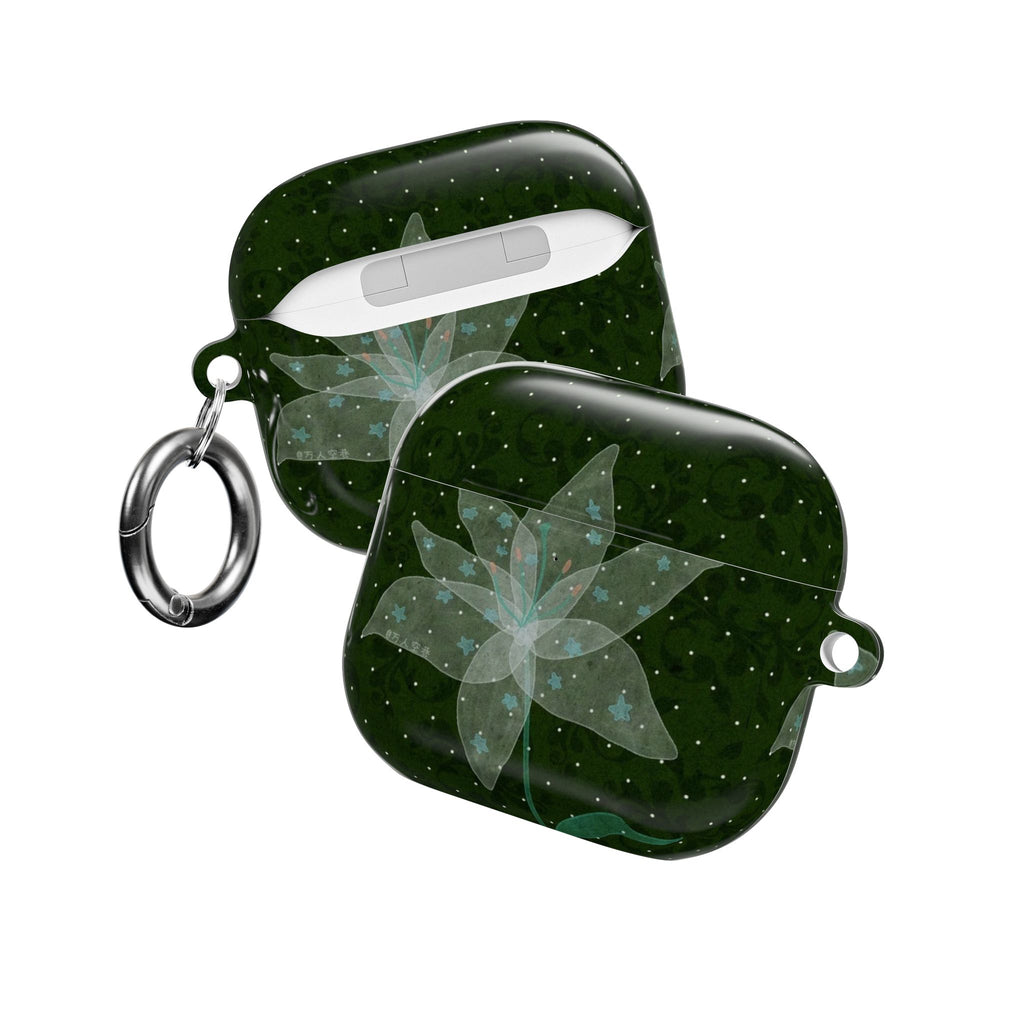 GREEN FAIRY MAGIC FLOWER AIRPOD CASE